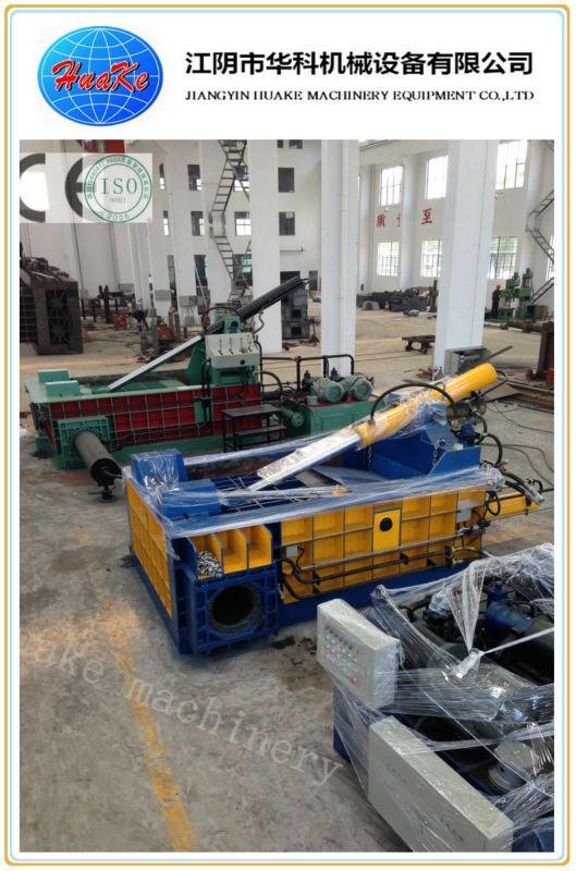 500X600 600X600 Hidrolik Scrap Metal Baler 90KW 5
