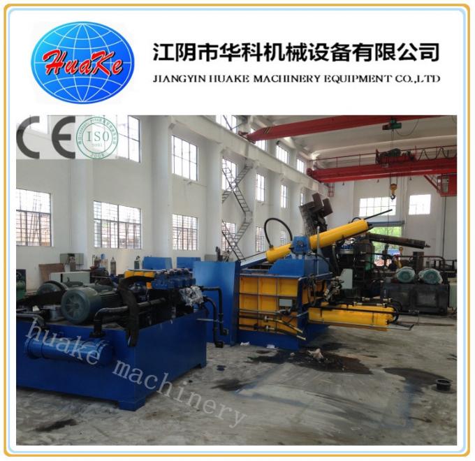 Round Bale Y81 Series Hydraulic Scrap Metal Baler 160 Ton 1