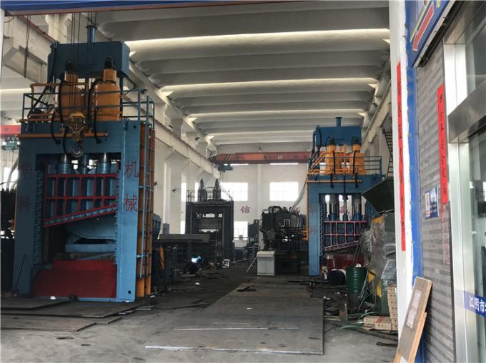 Geser Gantry Tugas Berat Hidrolik, Mesin Pemotong Logam Scrap 0