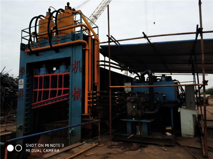 Geser Gantry Tugas Berat Hidrolik, Mesin Pemotong Logam Scrap 1