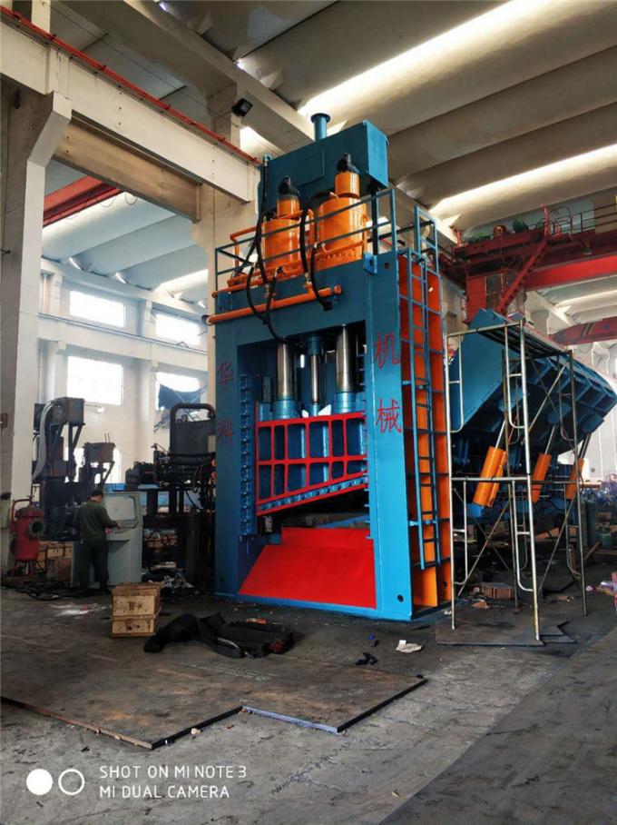 Geser Gantry Tugas Berat Hidrolik, Mesin Pemotong Logam Scrap 2