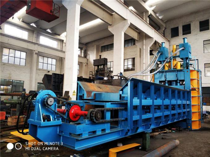 Geser Gantry Tugas Berat Hidrolik, Mesin Pemotong Logam Scrap 5