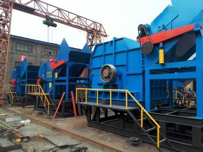 Mesin Penghancur Scrap Baja CE Untuk Daur Ulang Logam 0
