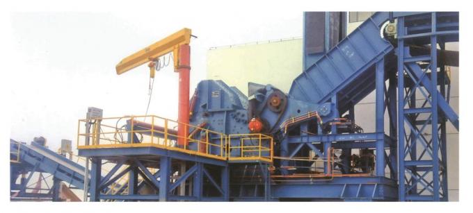 Mesin Penghancur Scrap Baja CE Untuk Daur Ulang Logam 1