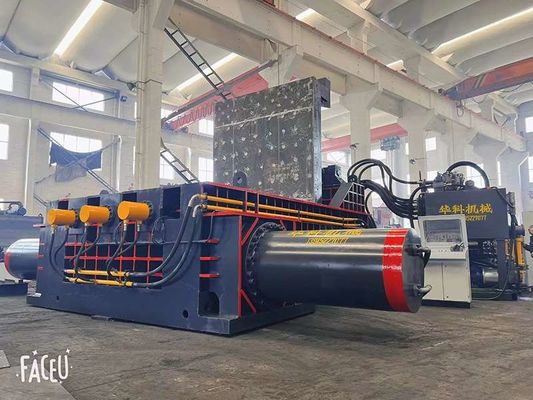 Beli 1000Tons Scrap Metal Baler Press 50HZ PLC Dengan Remote Control online manufacture