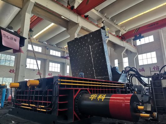 Beli 380V 500 Tons Power Scrap Metal Baler Mesin Produksi Tinggi online manufacture