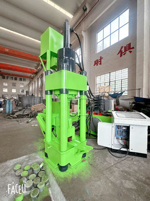 Beli 30KW Motor Metal Briquette Press secara efisien briqueting chip logam ke dalam briquette padat online manufacture