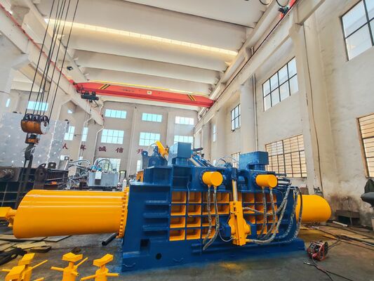 Beli Y81QF-800-1 Hydraulic Scrap Metal Baler ∙ High-Density, Automated Metal Compression dengan HMI online manufacture